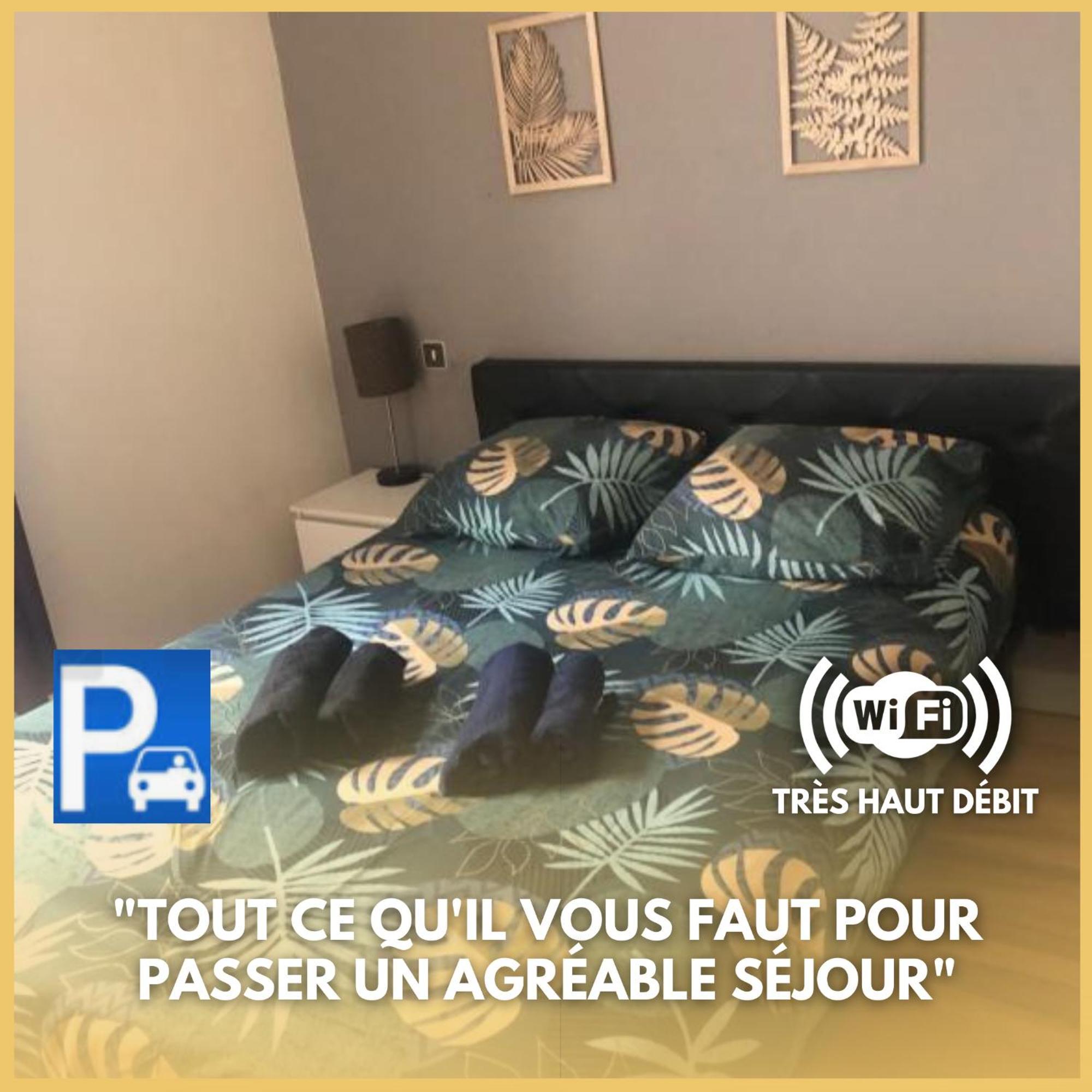 Ferienwohnung Le Gambetta T2 Cosy Hypercentre Wifi Fibre Avec Parking Pau Exterior foto